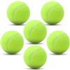 Yonality 6 Pezzi Palline da Tennis, Palla Allenamento Tennis, Alto Rimbalzo Pallina, per Esercizi di Allenamento per Gare di Club scolastici Gioca con Gatti Cani Sport all'Aria Aperta