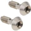 LT Easiyl Bullone Banjo Per Pinza Freno A Disco Per Bicicletta 2 Pezzi Compatibile Con Magura Freni A Disco Idraulici Per Mountain Bike Argento