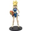 Boss Fight Studio Dr. Stone Kohaku Action Figure - Highly Articulate Collectible Figurine with Accessories Including Alternate Heads and Hands, Knives, Shield, and Water Barrel - 4" Scale