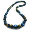 Avalaya Collana Corda Nera Con Perline Legno Multicolore – Lunghezza 60 Cm - 4