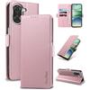 Yunubeyii Cover Libro per Redmi A5,Rosa | Blocco RFID,Luxury PU Pelle,Portafoglio,Card Holder,Magnetic Phone Custodia,Kickstand,Protettiva,Antiurto