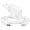 SiKER Replacement Caricatore USB C 65w/61w/45w Alimentatore Portatile per Macbook Pro/Air 13, Huawei,Lenovo,HP,Xiaomi,Samsung,Google,Dell