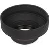 Generico PARALUCE IN GOMMA 3 in 1 ripiegabile in gomma a 3 fasi per obiettivo 52 mm. COMPATIBILE CON CANON COMPATIBILE CON NIKON
