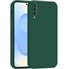 Mixroom - Cover Custodia Case per Samsung Galaxy A50 / A30S / A50S Protezione Fotocamera in Silicone TPU Morbido Opaco Bordi Piatti Colore Verde Foglia