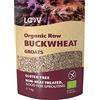 LOOV Semola di Grano Saraceno Crudo, Biologico e Senza Glutine, 1 kg, non Trattato Termicamente, Tutti i Nutrienti Sono Preservati, Sapore di Nocciola, Coltivazione Biologica in Clima Nordico, Non-OGM
