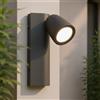 Applique da Esterno GU10 Orientabile IP65 Serie AXIS - Grigia