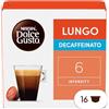 NESCAFÉ DOLCE GUSTO NESCAFÉ DOLCE GUSTO Lungo Decaffeinato Caffè, 16 Capsule Compatibili Nescafé Dolce Gusto