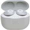 JBL Tune 120 TWS Cuffie In-Ear True Wireless Bluetooth, Auricolari senza fili con microfono integrato per Musica, Chiamate e Sport, Fino a 4h di autonomia, Bianco