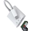 zoyuzan Adattatore USB C SD Micro SD (3 in 1) per Apple iPhone 15 per iPad, compatibile con Samsung MacBook, lettore di schede di memoria, lettore di schede TF