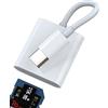Kefiany Lettore di schede SD USB C (2 in 1), lettore di schede micro SD per iPhone 16, 15 Pro Max, per Apple Type C, foto, fotocamera, memoria, Android, MacBook Thunderbolt per iPad, compatibile con Samsung