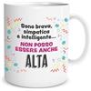 Lol T-Shirt Tazza Personalizzata - Tazza Divertente con Scritta Simpatica per Donna e Amica - Tazze Divertenti in Ceramica per Colazione, Caffè e Tisane - Idea Regalo Originale per Compleanno e Natale