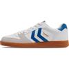 hummel Lacci Sneaker Pallamano Perfetto Stile di Vita Adulti, Bianco/Blu, 36 EU