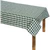 Morbidissimi Tovaglia a Quadretti Country Dimensioni Varie Z204 140x180 cm Verde Scuro
