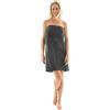 CelinaTex Samoa Kilt da Sauna L/XL Antracite da Donna in Microfibra Coral Fleece