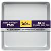 Wilton Performance Pans Stampo Quadrato in Alluminio Anodizzato - Teglia Resistente e Antiruggine per Torte a Strati e da Cerimonia - 25x25 cm