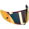 Guajiro - Visiera Casco Compatibile con HJC HJ26 - RPHA11 - HJC RPHA70 - (CARBON) | Schermo Casco con supporto Pinlock Antifog e sistema Tear-off | Policarbonato di Alta Qualità (Rosso)