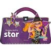 Crealibri Disegna e vesti le star. Fashion girl. Con adesivi. Ediz. a colori. Ediz. a spirale