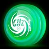 MAGICYOYO Yoyo Yoyo entry-level per bambini e principianti, reattivo YoYo D1 GHZ Glow in the Dark, Yo-yo con ritorno automatico, 2a Looping Trick Yo Yo con 6 corde Yo Yo (verde fosforescente)