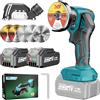 Yofuly Mini Smerigliatrice a Batteria Compatibile con Maa-kita 18V Batteria, 2 Batterie da 4.0Ah, 76MM 19500RPM Smerigliatrice Angolare con 5 Dischi da Taglio e Cappuccio Antipolvere per il Taglio