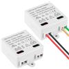 Vaileal 2 trasformatori LED Mini 12 V/DC: AC 230 V a DC 12 V 850 mA trasformatore, mini trasformatore, mini trasformatore luci e strisce piccole e piatte senza requisiti di carico minimi