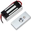 uoweky 60 kg/132 lbs Serratura magnetica elettronica di controllo di accesso a serratura elettromagnetica DC12 V Fail Safe Mini Piccola serratura per porta NC per sistema di sicurezza elettrica