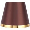 Jenngaoo Paralume in Tessuto Paralume Moderno in Stile Europeo per Lampada da Tavolo E27 e Lampada da Terra Camera da Letto Soggiorno Dormitorio Decorazione Ufficio(Caffè)