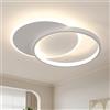 Pheashine Plafoniera LED Soffitto Dimmerabile, 32W Lampadario LED Soffitto con Telecomando 3000K-6500K, Moderna Lampada da Soffitto per Camera da Letto, Soggiorno, Cucina, Sala da Pranzo