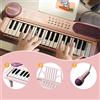 Pianoforte elettronico con microfono, tastiera digitale per pianoforte a 37