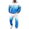 Generico Tute Sportive Uomo California Firmate Tute Da Ginnastica Fitness Completi Sportivi Slim Fit Invernale Tracksuit Cotone Casual Vintage Tuta Jogging Moda Leggero Felpa Con Cappuccio e Pantalone 2 Pezzi