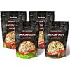 TastySmoke® Set di 4 Chip per Affumicatura di Alta Qualità - Chip di Legno Naturali di Mela, Faggio, Ciliegio & Quercia - Perfetto per Affumicatore, Griglia & BBQ - 750 Grammi di Qualità 100% Pura
