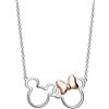 Kellica Minnie Mouse Collana Donna Argento sterling Non applicabile rotonda - N902594TL-18.PH
