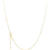 Silvora Catenina Argento 925 Donna, 1,1mm Collana Catena Donna Oro, Collanina Sottilissima Lunga 61cm per Compleanno Anniversario Natale