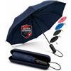 drytogo Ombrello pieghevole antivento I Ombrello pioggia leggero 390g I Ombrello piccolo Ø100 cm per viaggio e uso quotidiano I Umbrella con apertura e chiusura automatica I Per donna e uomo