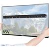 Antimbee Supporto da Parete per TV per 37 a 75", Fino a 68 KG, Max VESA 600 x 400 mm, Staffa TV Universale per la Maggior Parte TV LED, LCD, OLED, Piatto e Curvo