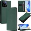 XINYEXIN Cover per Honor 400 Smart 5G/4G, Custodia Portafoglio in Pelle Cover Folio a Libro con Slot per Porta Carte Supporto Magnetica Flip Case - Verde