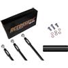 ACCOSSATO Tubo Freno Anteriore Nero Carbon per KTM LC4-E Supermoto Prestige del 2002 (CC 640) Numero Tubi: 1