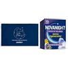 Novanight Tripla Azione Melatonina per Dormire, 70 Compresse + Federa | Integratori per Disturbi del Sonno,con Melatonina, Escolzia, Passiflora, Melissa + Idee Regalo Federa in Omaggio