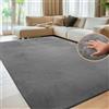 Sour Lemon Tappeto morbido per soggiorno,160x230cm tappeto liscio in pelliccia di coniglio,pelo corto,antiscivolo, moderno tappeto antiscivolo per camera da letto, lussuosa decorazione per la stanza
