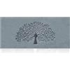 AOAOPQ Tappetino antiscivolo per porta, per ingresso, per interni ed esterni, lavabile, 45 x 120 cm, grigio chiaro
