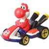 Mario Kart Mattel - Giocattoli Modello DieCast Red Yoshi Standard Super Mario - Scala 1/64 - lunghezza 5cm - GPD90
