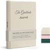 Spardar Diario della Gratitudine, Diario di Mindfulness Senza Data per Più Felicità, Motivazione e Appagamento, Perfetto per l'ufficio e l'università (Bianco)
