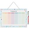 younikat Calendario orario lavabile da appendere, DIN A4, dv976