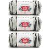 Red Heart All in One Flower Power - Filato di dalia nera - 3 confezioni da 250 g - 100% acrilico - pettinati #4 (medio) - 400 m - per maglia/uncinetto