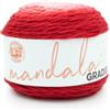 Lion Brand Yarn Mandala Gradient, filato multicolore per lavori a maglia, uncinetto e artigianato, rosso, 1 confezione