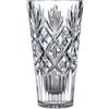 Royal Doulton Highgate - Vaso da fiori in cristallo con motivo a rombi, altezza 25 cm