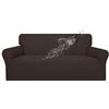 Easy-Going Copridivano 100% impermeabile, doppio copridivano impermeabile, copridivano jacquard elasticizzato, protezione per mobili per bambini, animali domestici, cani e gatti (divano, cioccolato)