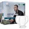 Abena Man Formula 2 - Cuscinetti per incontinenza da uomo, ecologici da uomo, protezione extra, traspiranti e confortevoli, con assorbimento rapido, discreto - Assorbimento 700 ml, 12 x 15 pezzi