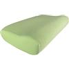 Edda Lux Federa per cuscino cervicale, 55 x 35 cm, in morbido jersey di cotone 100%, per guanciali da collo in memory foam, Kiwi