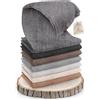 yanopurna Coperta in cashmere - Coperta per divano intrecciata a mano in 100% lana di cashmere - 135 x 270 cm Coperta morbida e accogliente per divano e sedia - Prodotta in Nepal