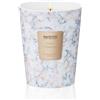 M&SENSE Candela Profumata Grandi 400g Fiori Solari, 75H Dura, Cera di Soia Non Tossico Aromaterapia Candele, Marmo Design Vetro Room Decor, Regalo di Lusso per Donne/Compleanni/Natale, Home Scented